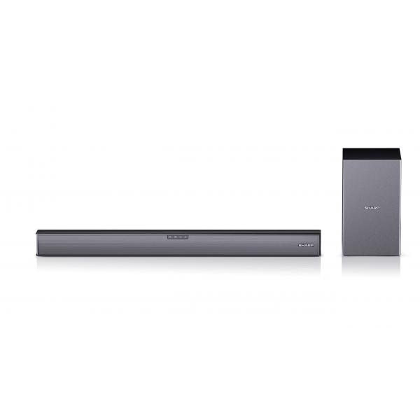 Sharp slim soundbar 2.1 cancali subwoofer wireles 160 w nero