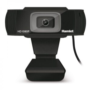 Hamlet hwcam1080 webcam 2mp 1920x1080 pixel usb 2.0 nero