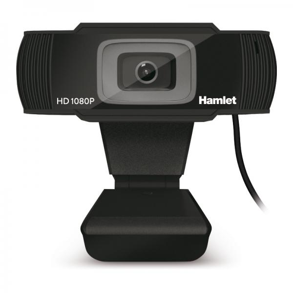 Hamlet hwcam1080 webcam 2mp 1920x1080 pixel usb 2.0 nero