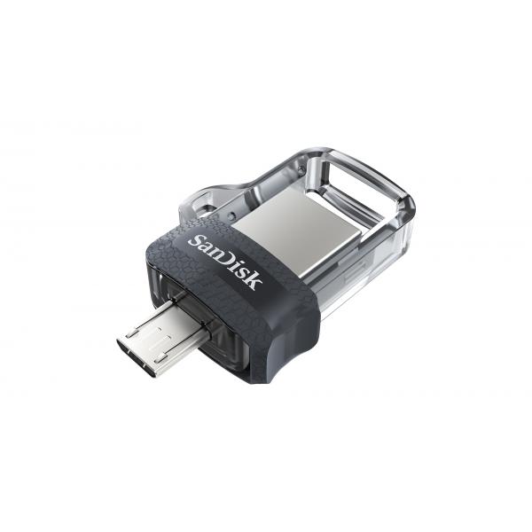 Sandisk ultra dual m3.0 chiavetta usb 256gb usd 3.0-micro usb
