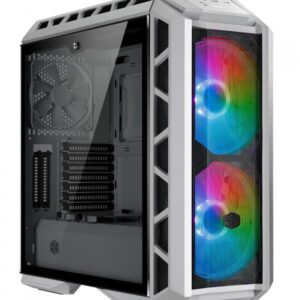 Cooler master mastercase h500p mesh argb midi tower bianco