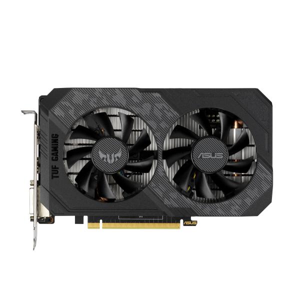 Asus tuf gaming geforce gtx 1650 4 gb gddr6 scheda video gaming dissipatore biventola per gaming hd tecnologia autoextreme