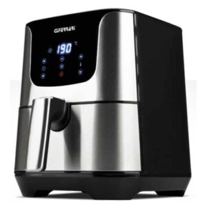 G3 ferrari friggisano g10125 friggitrice ad aria calda capacita` 3,5 litri timer 60 minuti display digitale potenza 1500 w nero-silver