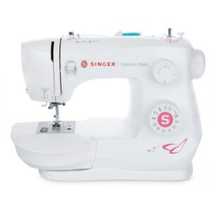 Singer 3333 macchina da cucire fashion mate bianco e rosso