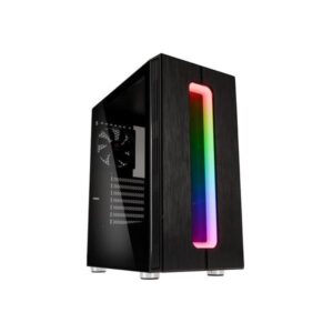 Kolink nimbus case rgb gaming mid-tower atx con pannello laterale in vetro temperato