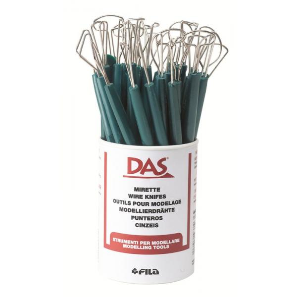 Das barattolo da 24 mirette in plastica