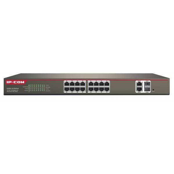 Ip-com switch managed 16 porte 100m+2 port gigabit tp/sfp combo poe