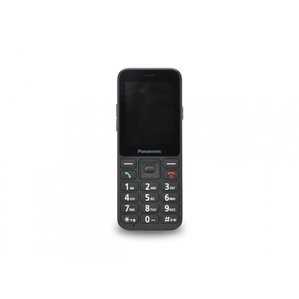 Panasonic kx-tu250 dual sim 2.7 easy phone 4g fotocamera 1.2 mp vivavoce tasto chiamata emergenza italia nero