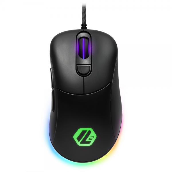 Mouse ottico sharkoon light 100 rgb 5000dpi 6 tasti usb