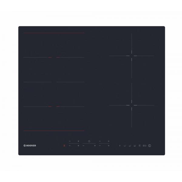 Hoover hies644dc piano cottura ad induzione 4 zone piano in vetroceramica nero