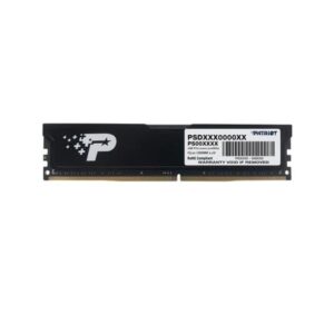 Patriot signature memoria ram dimm 1x16gb 3.200mhz tipologia ddr4 tecnologia dimm black