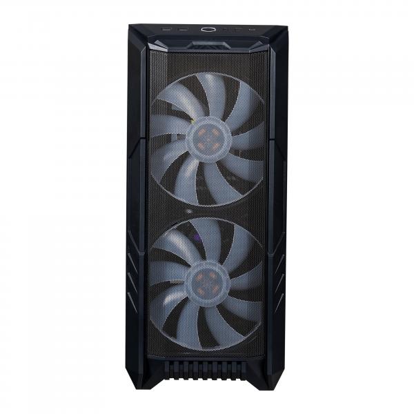 Cooler master case haf500 mid-tower e-atx argb side panel nero
