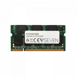 V7 1gb ddr1 333mhz cl2.5 non ecc so dimm pc2700
