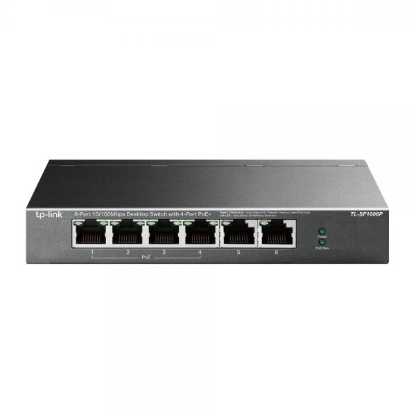 Tp-link tl-sf1006p switch di rete fast ethernet 10-100 supporto power over ethernet nero