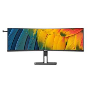 Philips monitor 45b1u6900c-00 monitor curvo dqhd da 45 pollici adaptive sync altezza regolabile 5120x1440 75 hz hdmi displayport usb-c 100 w pd hub usb nero