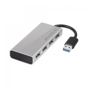 Club3d adattatore usb 3.0 4 port aluminium casing
