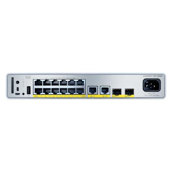 Catalyst 9000 compact switch 12-port poe+ 240w essentials