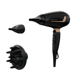 Rowenta pro expert cv8840 asciugacapelli 2200w nero-rame
