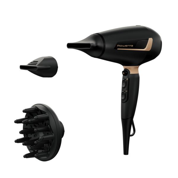 Rowenta pro expert cv8840 asciugacapelli 2200w nero-rame