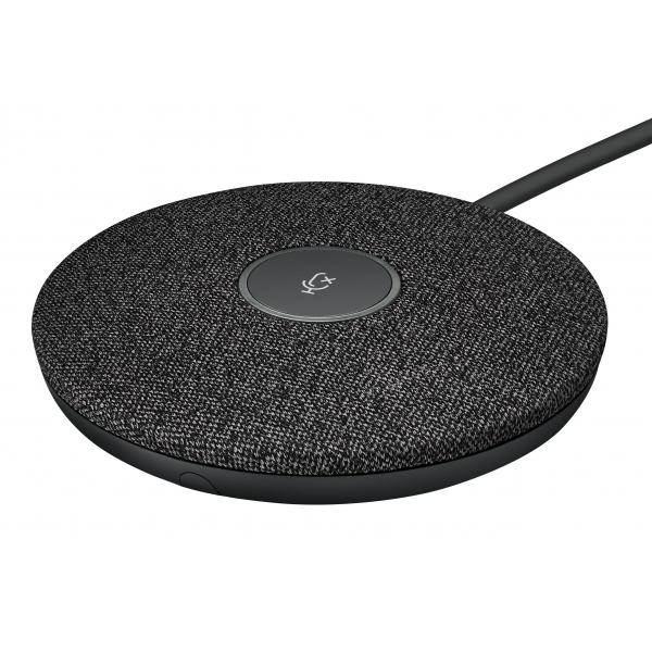 Logitech rally mic pod microfono nero