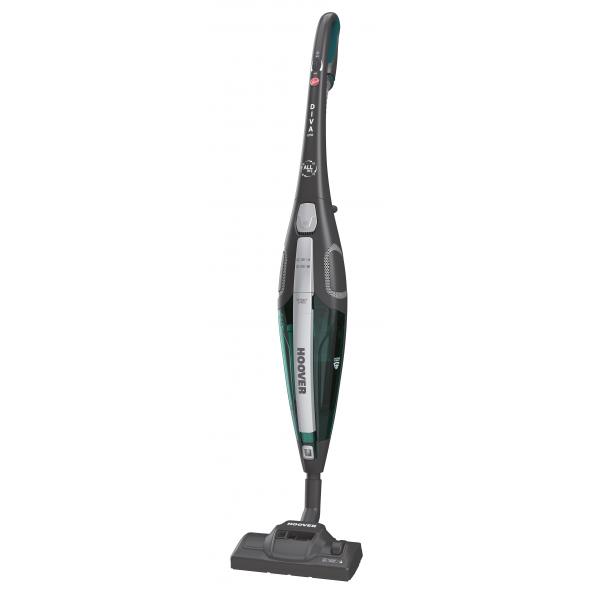Hoover diva scopa elettrica senza sacco 0.8lt grigio verde