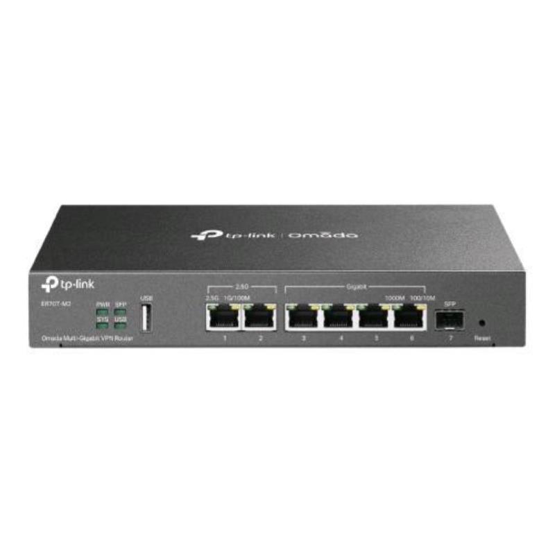 Tp-link er707-m2 router cablato 2.5 gigabit ethernet fast ethernet gigabit ethernet nero