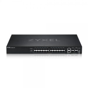 Switch zyxel xgs2220-30f 24p sfp gigabit +2p 10gb multigigabit +4p 10gb sfp+, ipv6, vlan, rack managed layer 3 lite stackable