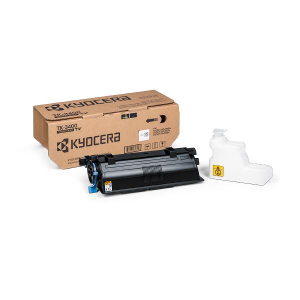 Kyocera tk-3400 toner nero per ecosys pa4500x / 5000x / 5500x / 6000x 12.500 pagine