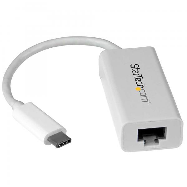 Startech adattatore di rete usb-c a rj45 gigabit ethernet - usb 3.1 gen 1 - (5 gbps) - bianco