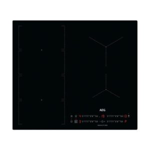 Aeg ike64473ib piano cottura a induzione in vetroceramica 4 zone touch control flexibridge 60 cm nero