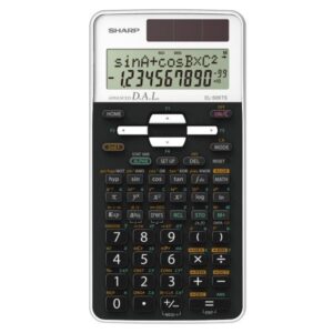 Sharp calcolatrice scientifica 12 cifre 470 funzioni bianco