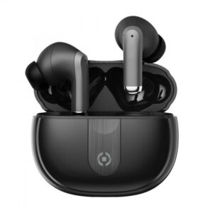Celly ultrasound auricolari bluetooth in-ear true wireless noise cancelling con custodia di ricarica black