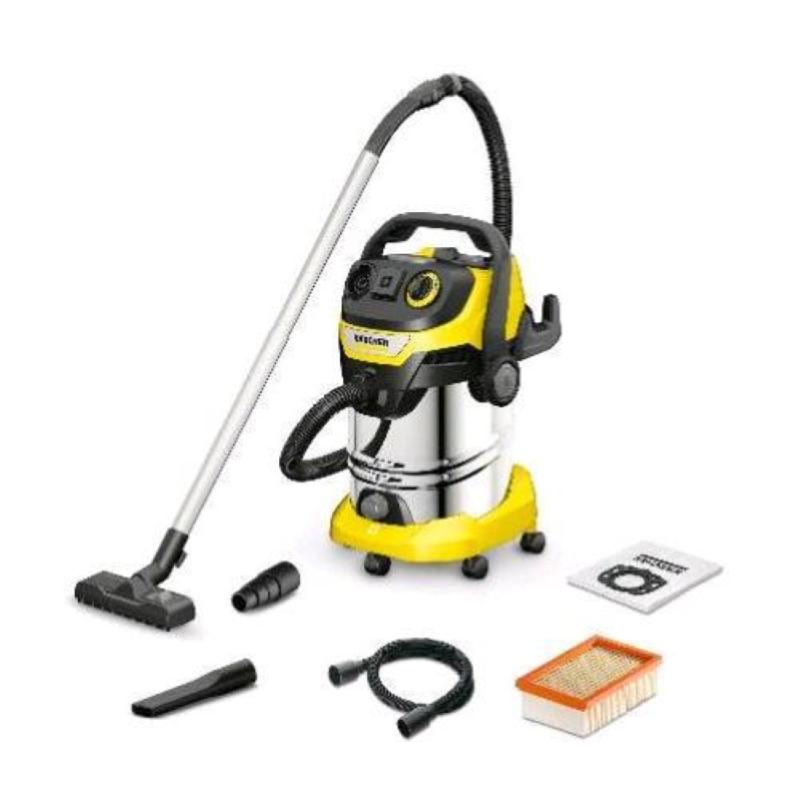 Karcher wd 6 p s v-30-6-22-t aspiratore solidi-liquidi funzione soffiante 1300w 30 litri