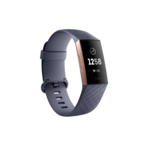 Fitbit charge 3 tracker fitness corpo colore grigio blu/rosa