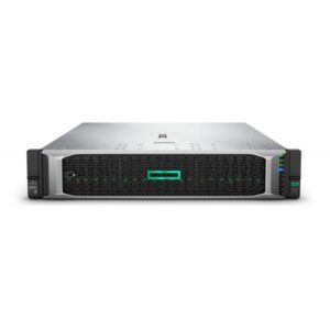 Hp proliant dl380 gen10 server rack 2u xeon silver 4214r 2.4ghz ram 32gb-8 bay hdd hot swap 2.5-lan gigabit ethernet nero/grigio (p24842-b21)
