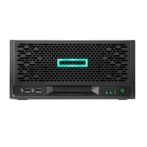 Hp proliant micro server g10+ v2 server micro tower pentium gold g6405 4.1ghz ram 16gb-4 bay hdd 3.5-lan gigabit ethernet black (p54644-421)