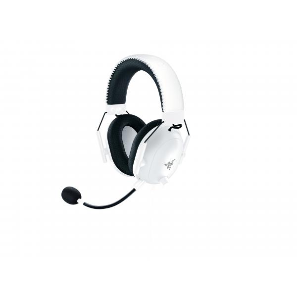 Razer blackshark v2 pro cuffie gaming wireless a padoglione con microfono cardioide razer hyperclear white