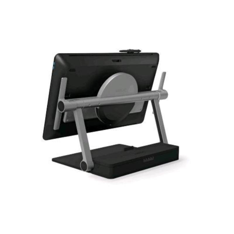 Wacom cintiq pro 32 suppurto ergonomico regolabile in alluminio nero silver