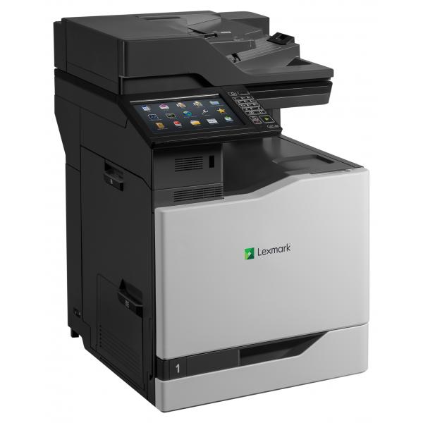 Lexmark cx825de stampante multifunzione laser a colori a4 adf fax 33,6 kbit/s usb gigabit lan 52ppm