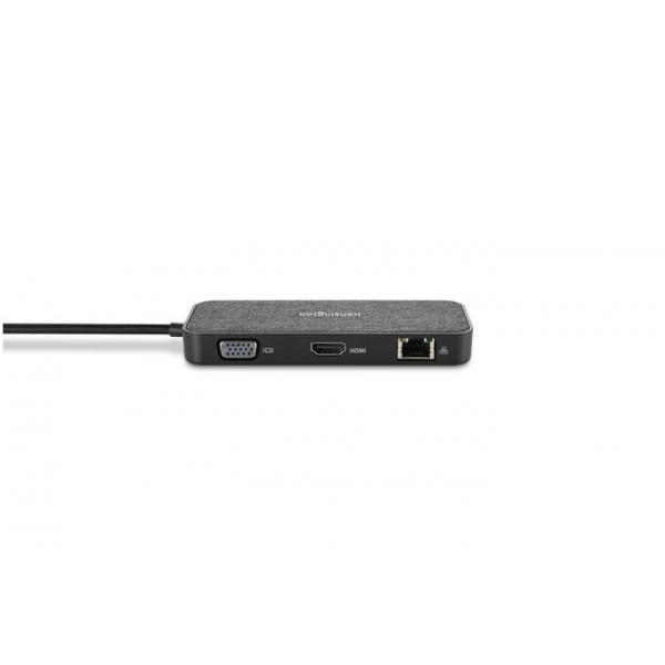 Kensington docking station sd1650p usb-c 4k singola portatile con alimentazione pass through 100w