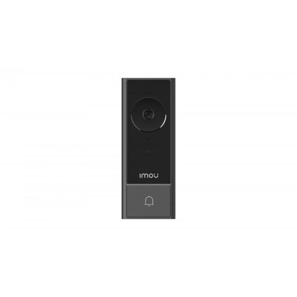 Imou db60 kit videocampanello a batteria con campanello supplementare risoluzione wi-fi 5mp ip65 sensore di movimento conversazione bidirezionale bianco