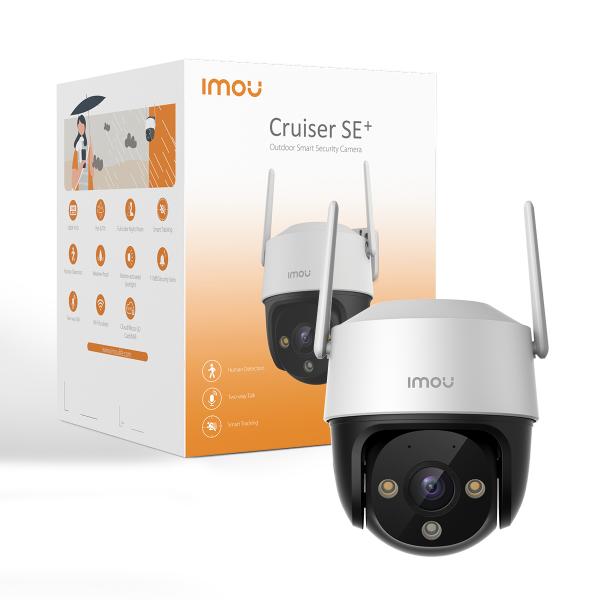Imou telecamera cruiser se 2mp motorizzata da esterno con visione notturna a colori sirena e faretto
