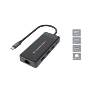 Conceptronic donn14g docking station 7-in1 usb 3.2