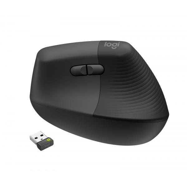 Logitech lift for business mouse mano destra wireless a rf bluetooth ottico 4000 dpi