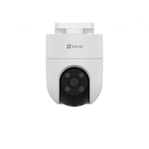 Ezviz h8c telecamera di sicurezza ip a torretta wi-fi esterno/intermo motorizzata auto tracking e difesa attiva 3mp lan bianco