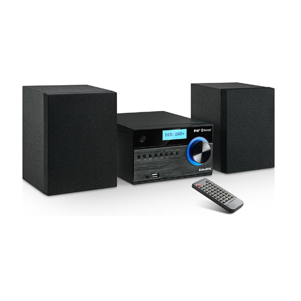 Majestic ah-2350 micro hi-fi dab+ bluetooth mp3 usb 10 x 2 w