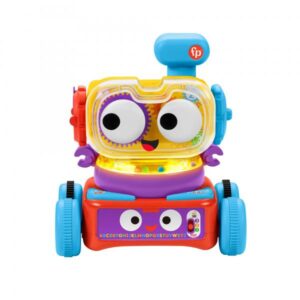 Fisher price tino robottino 4 in 1 robot elettronico interattivo
