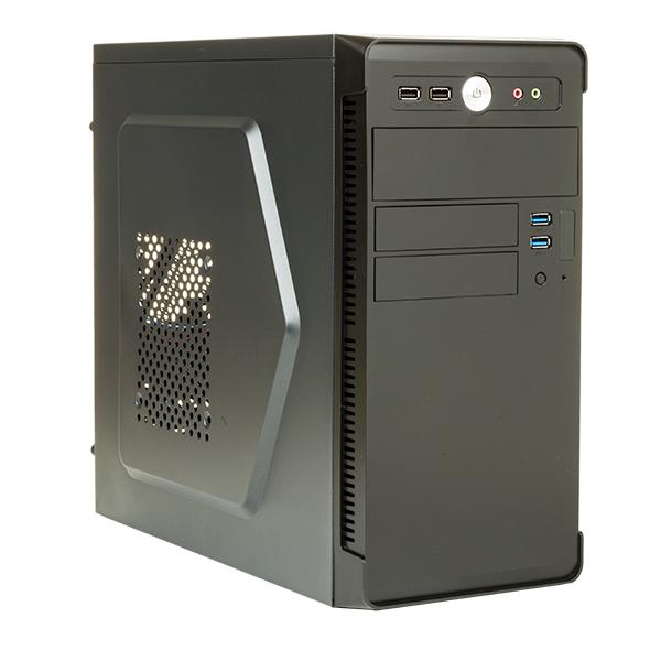 Itek case river mini tower m-atx 500w 2xusb3.0 full black