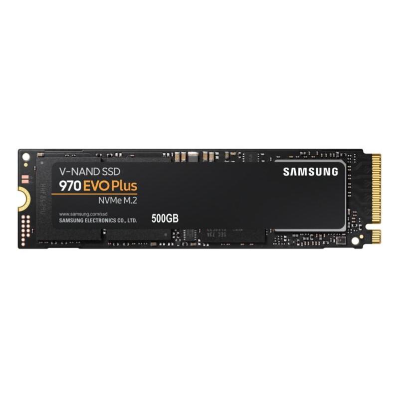 Samsung mz-v7s500bw hard disk ssd 500gb 970 evo plus m.2 nvme nero-arancione
