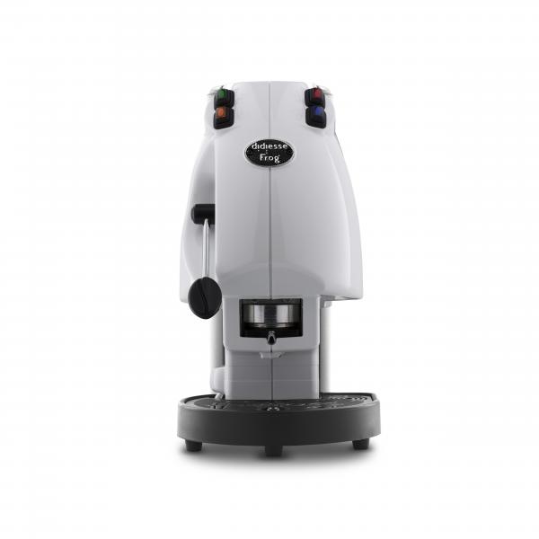 Frog revolution macchina da caffe` a cialde 650w bianca